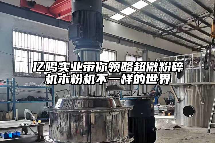 億鳴實業帶你領略国产麻豆91在线无码观看木粉機不一樣的世界